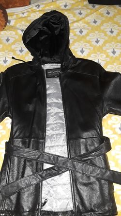 Leather jacket - ladies size small