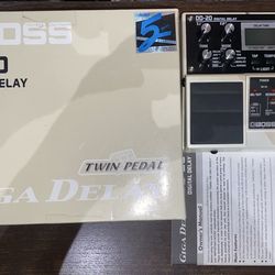 BOSS Digital Delay DD-20 Guitar Effect Pedal
