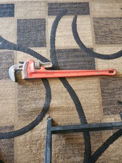 Very large pip wrench 25 bucks nothing wrong with it
