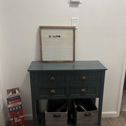 Entry Table Console With Drawers 