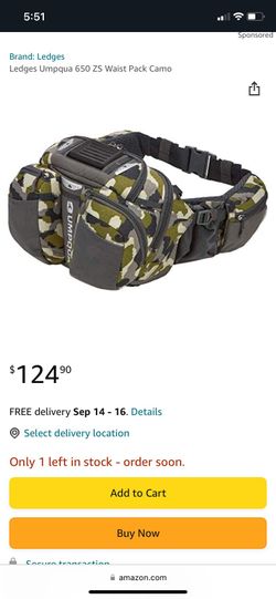 Umqua Zero Sweep Pack For Fishing
