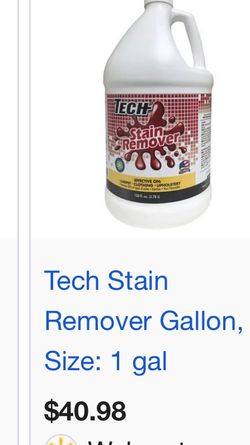 Tech Stain Removed 