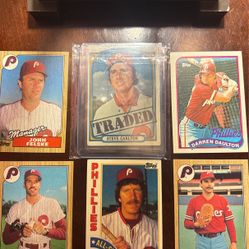 6 Philadelphia Phillies Cards