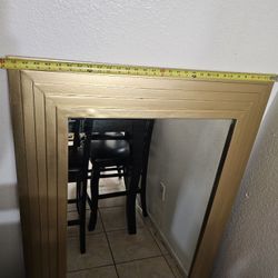 Espejo Grande De Buena Madera