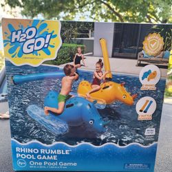 Rhino Rumble Pool Game New!