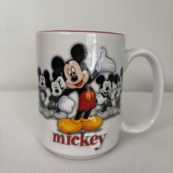 Disney Authentic Original Mickey Mouse 3-D Mug Holds 2 Cups