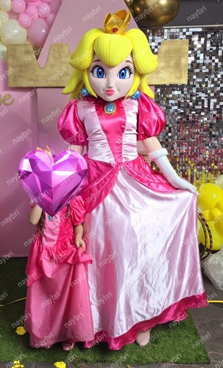 Mario Peach Costume Mascot For Sale