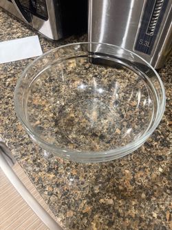 Clear Glass Pie Dish