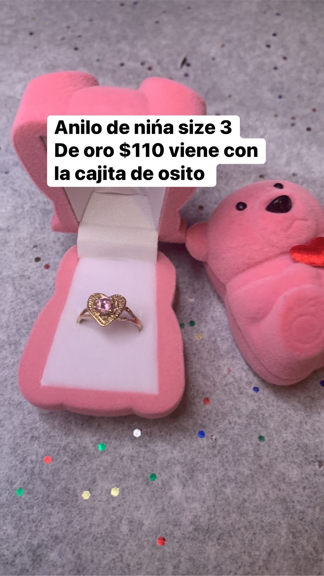Anillos Graduacion Kinder Garden Oro