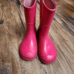 Pink Rain Boots