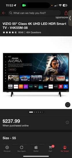 55inch tv