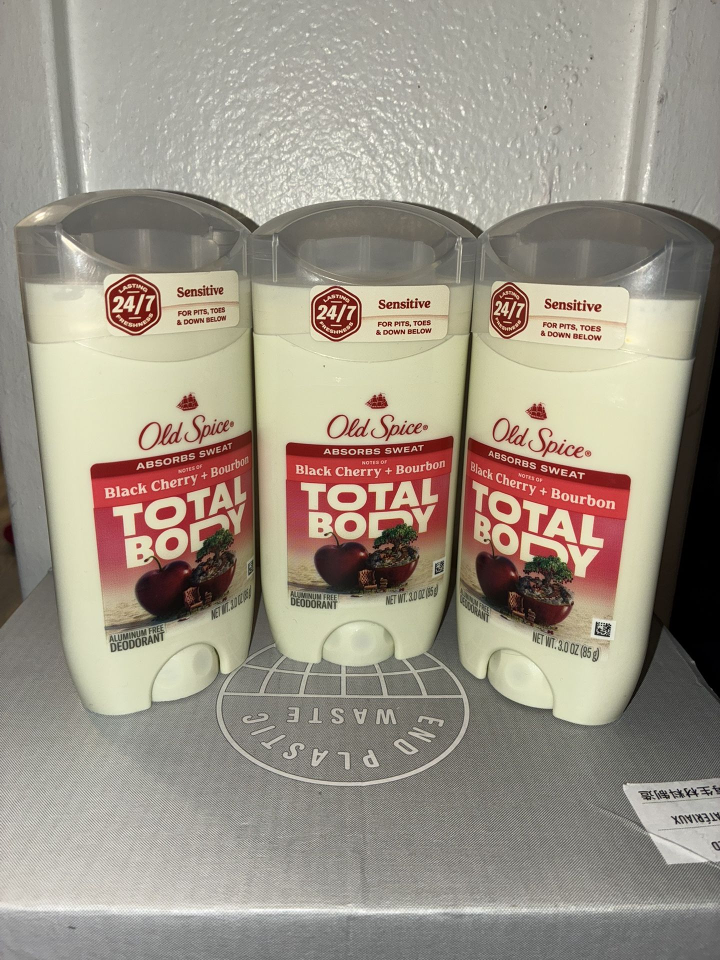 Old Spice Total Body Deodorants