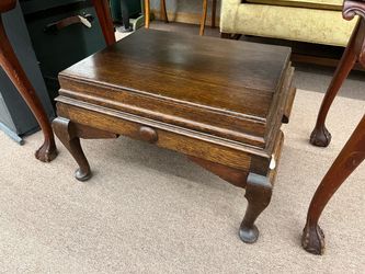Antique Dark Oak Lower Table