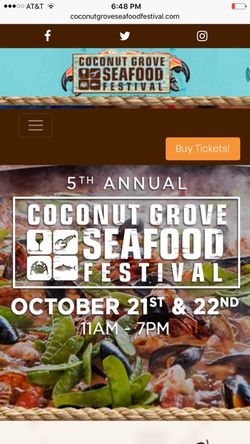 2 South beach seafood festival tickets