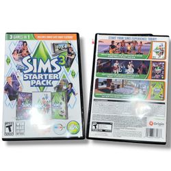 The Sims 3 Starter Pack (PC/Mac, DVD-ROM) — Partial Set / Missing Base Game Disc