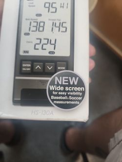 Portable Lunch Monitor For Baseball Or Soccer White Screen Easy For Visibility