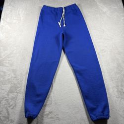 Vintage Russell Athletic Mens S Blue Made USA Sweatpants Joggers 90s Grunge#2984