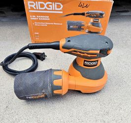 RIDGID corded Random Orbital Sander