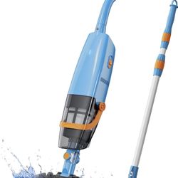 LVKE L2 Cordless Handheld Pool Vacuum for Above Ground Pool with Telescopic Pole  Open box item is new!  The LVKE L2 Cordless Handheld Pool Vacuum is 