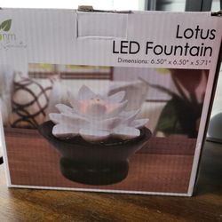 Lotus LED Fountain
