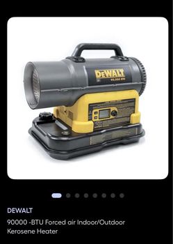 DeWalt 90,000 BTU Forced Air Heater