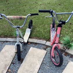 2 Kids Bmx Scooters