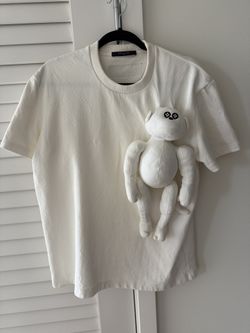 Louis Vuitton 21SS 3d Monkey Monogram Patet T-Shirt 1A8POS HKY76WTCL Used MESC-0