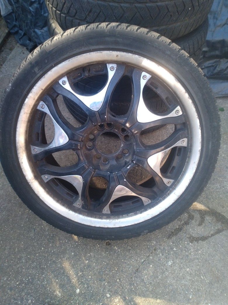 18" Rims and Tires Universal 5 Lug