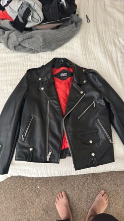 Straight to Hell Commando Vegan leather jacket