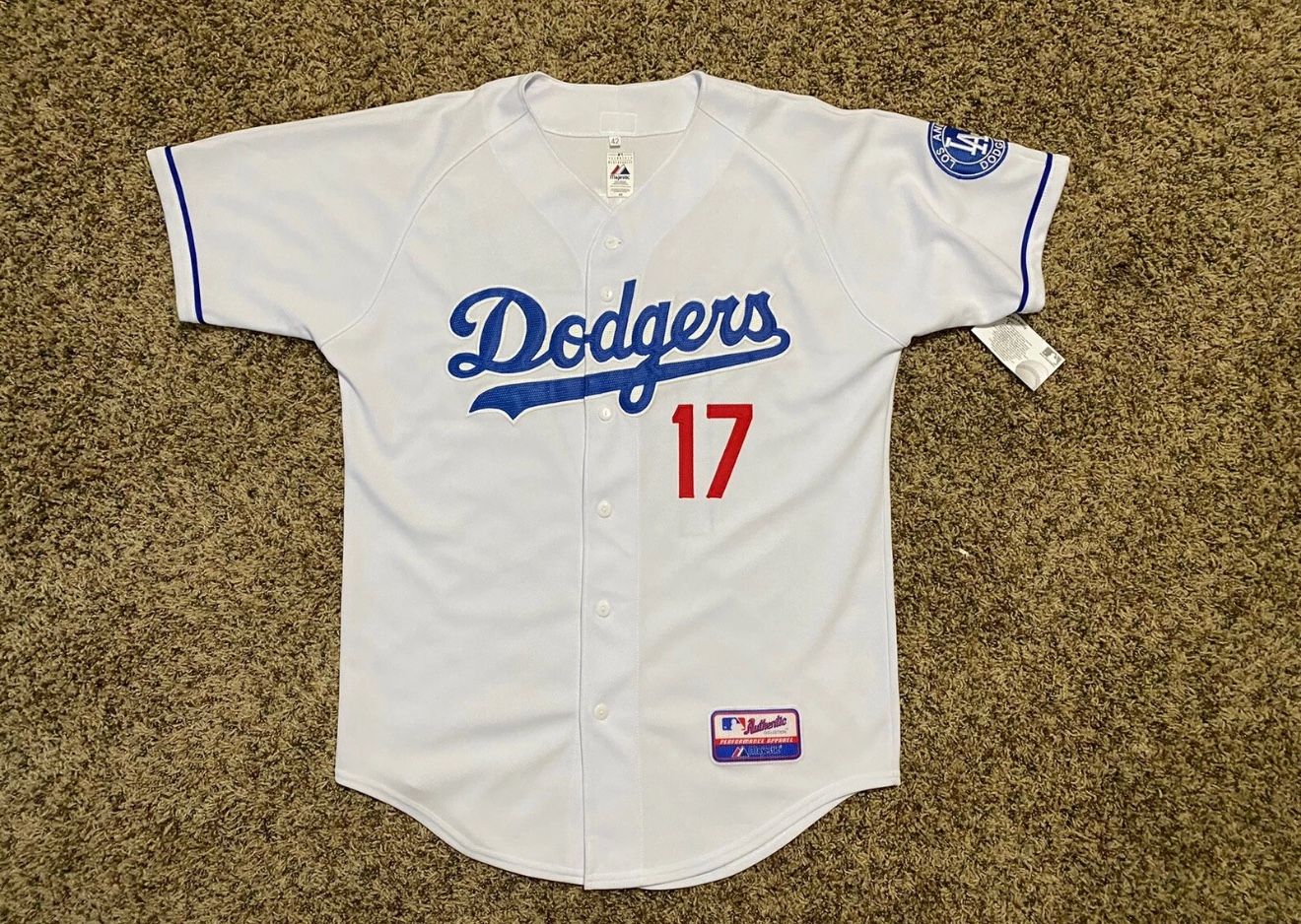 NEW HOT Men's Shohei Ohtani #17 DODGERS Men's Jersey White. Size Large $75