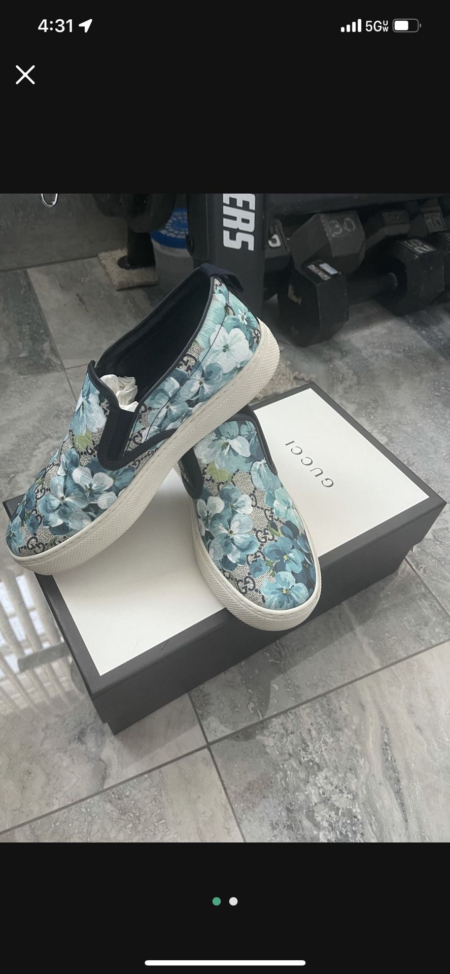 Gucci slip on size 7.5 US - 6 IT rare model