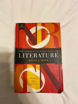 Norton Introduction to Literature Textbook 12th edition
