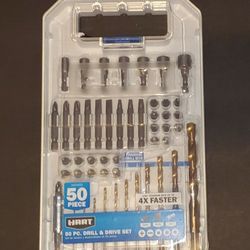 50pcs Hart Drill And Drive Set