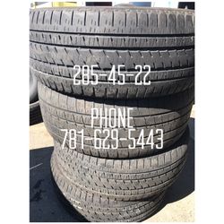 Used Tire For Sale 285/45/22 $300 All Four installed