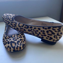  J.Jill Leopard Flats (Size 8.5)