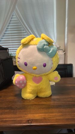 Hello Kitty Easter Bunny Plush Stuffed Animal