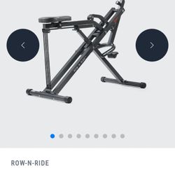 Row And Ride Plus Exercise Machine By Sonny's Exercise