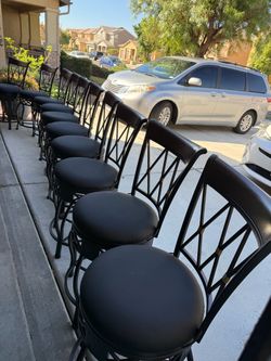 set of 10 new bar stool
