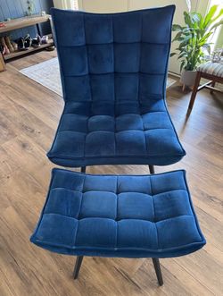 Navy Accent chair