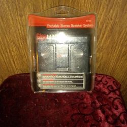 UNIVERAL PORTABLE SPEAKER SYSTEM BY GIGAWARE NEW! 