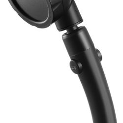 Marbrasse High Pressure Shower Head, 3-Settings Handheld Showerhead with ON/Off Full Shutoff Push Button and Switch to Control Flow, Angle-Adjustable 