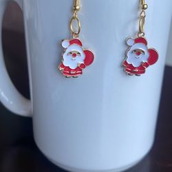 Santa Earring 
