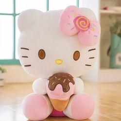 Hello Kitty Ice Cream Plushie!