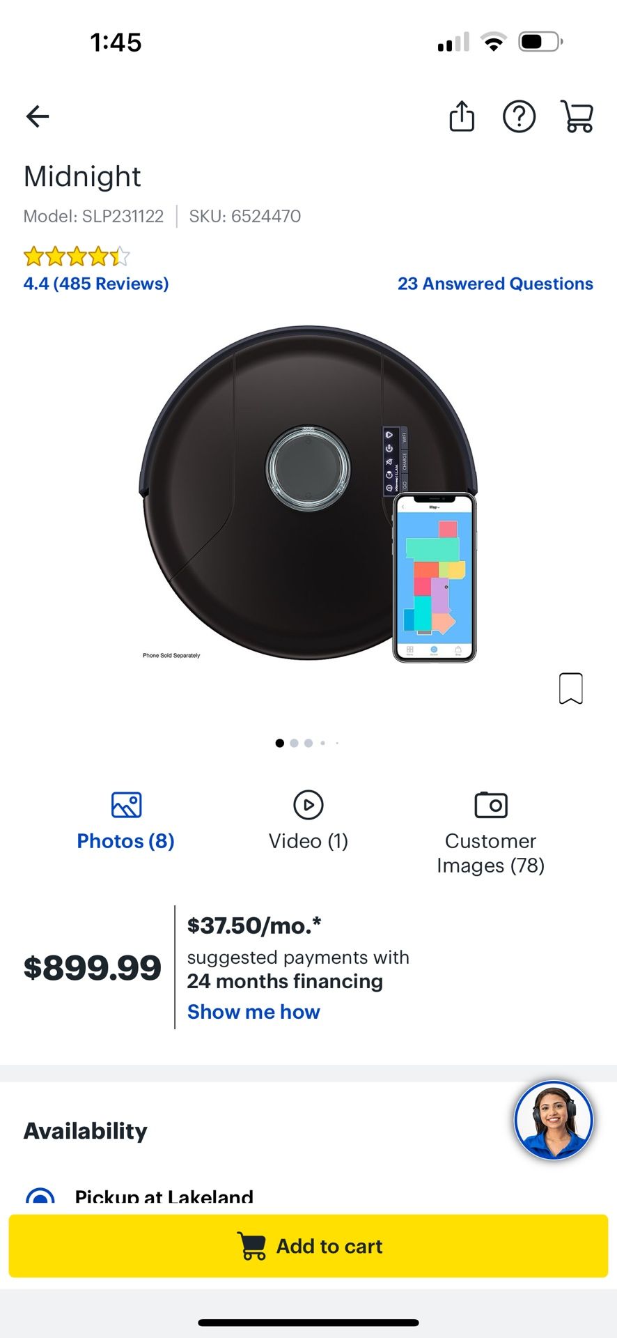 BOBSWEEP Spam Pet Hair Vacuum Cleaner