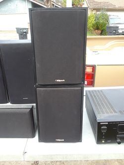 Klipsch 2-way surround sound rear/back speakers