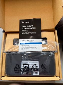 Targus USB-C Dual 4K Docking Station