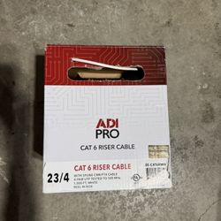 Cat 6 Cable & Fiber Optic Cable 