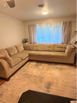 Beige couch
