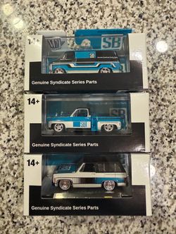 M2 Machines Genuine Syndicate Series Parts 3-Pack