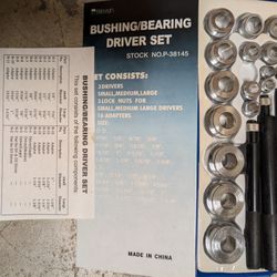 Bushing/Bearing Driver Set.